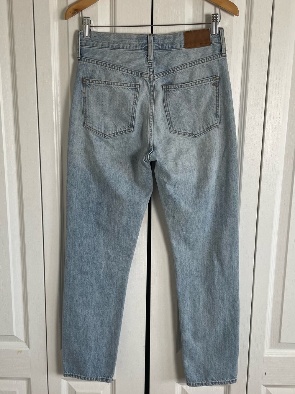 Madewell The Perfect Vintage Jeans Women’s 26 Blue Light Wash Distressed Casual - Picture 6 of 16